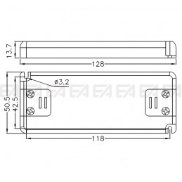 LED driver DRN0500015.240 technical drawing