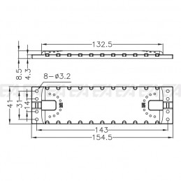 Protection cover LL15441.000 technical drawing