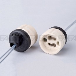 Portalampade H6Z con cavo e cappuccio