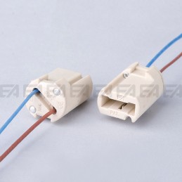 Portalampade M4X con cavo