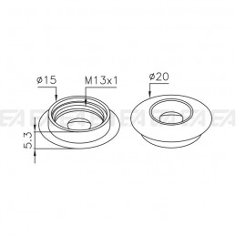 Ring GHI019 technical drawing