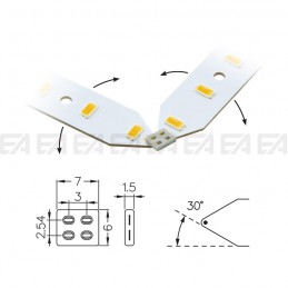 CL089 PCB LED board junction connectors