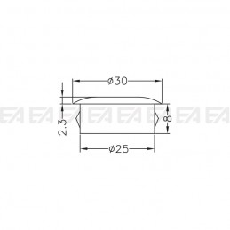 Modulo LED 03MA01W.1K005 disegno tecnico