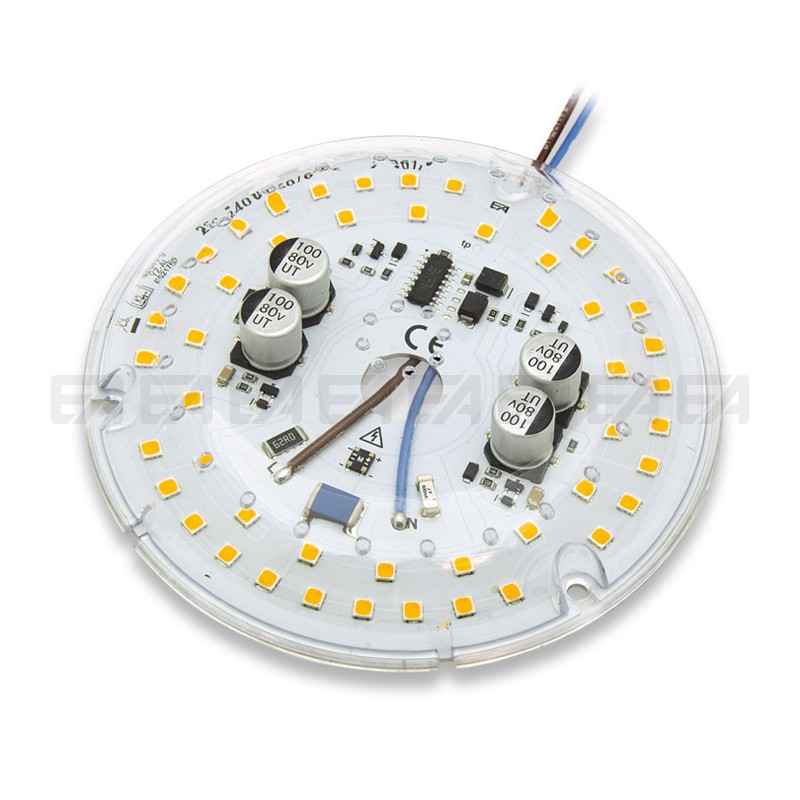 Scheda LED 220-240Vac CL361 con cover, cavi posteriori Scheda LED 220-240Vac CL361 con cover, cavi posteriori
