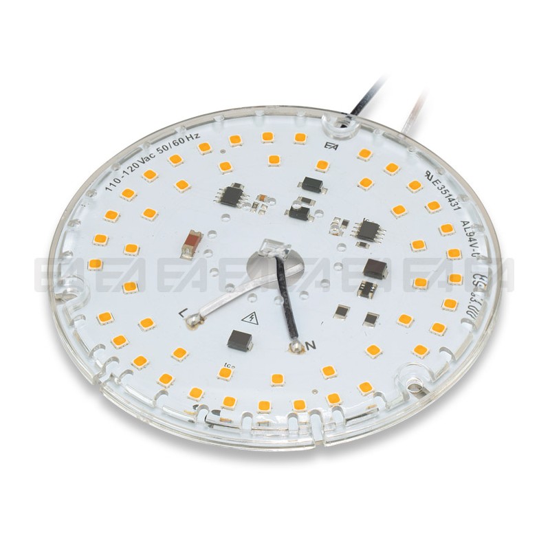 PCB LED board CL193 with cover and back cable exit