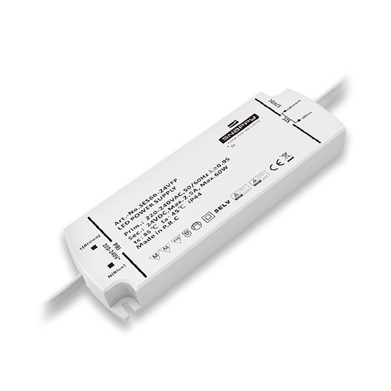 Alimentatore LED SS60-24VFP Alimentatore LED SS60-24VFP