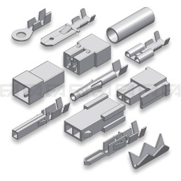 Terminals and insulating connectors
