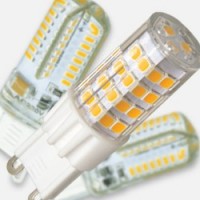 G9 LED bulbs with silicone cap