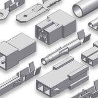 Terminals and connectors for flexible cables