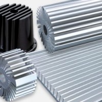 Cooling systems, aluminium heatsink, support and cooling fan