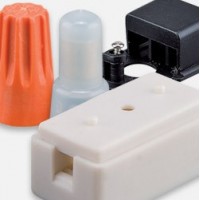 Plastic protection boxes and electric terminals