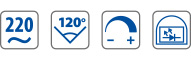 220-240Vac - dimmerabile - apertura 120°
