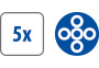 round flexible multipolar cable