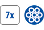 round flexible multipolar cable