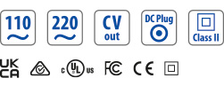 Wall mount LED power supply