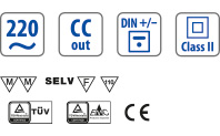 Wallmount LED driver 500mA