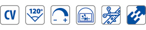 constant voltage - divisible - linkable - 120° viewing